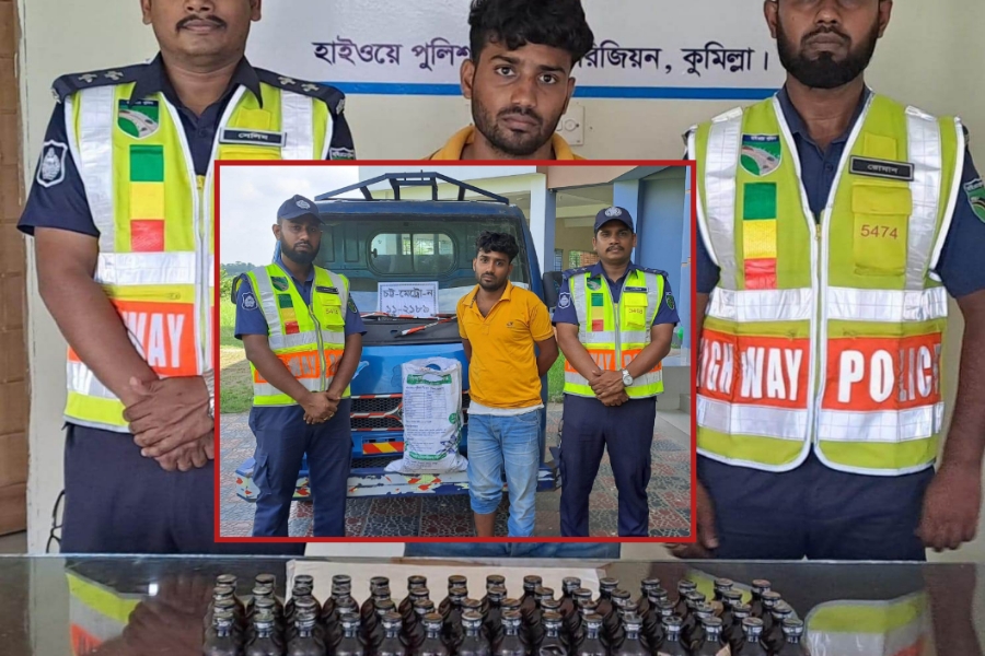 নষ্ট পিকআপের সহযোগিতায় এগিয়ে আসা পুলিশ দেখে চালকের দৌড়, উদ্ধার হলো মাদক!